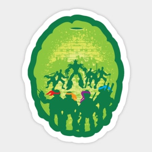 Cowabunga Sticker